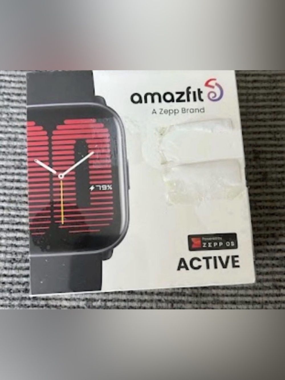 Active Smartwatch in Black — Fitness Tracking & Heart Monitoring